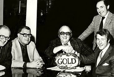 Basking in getting the finances in place for 'Gold' (1974)