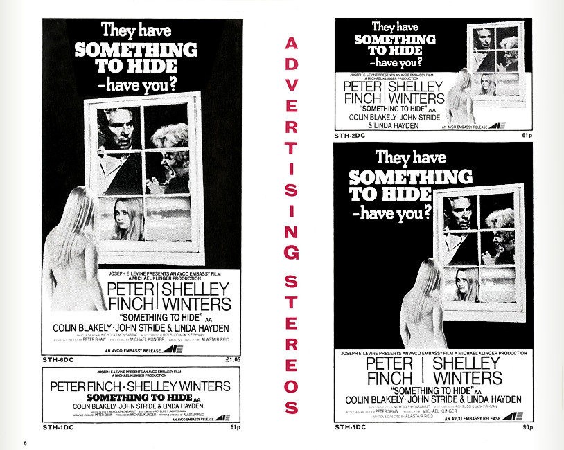 Something to Hide (1972)